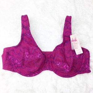 Cacique Full Coverage Lace Bra 40C